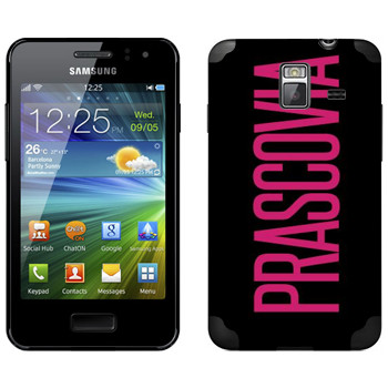   «Prascovia»   Samsung Wave M