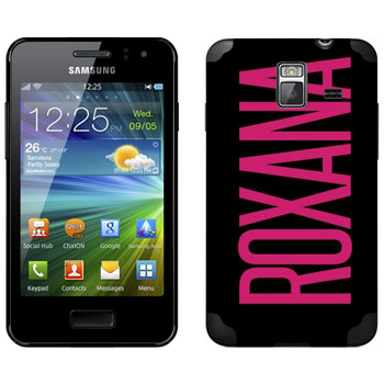   «Roxana»   Samsung Wave M