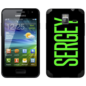   «Sergey»   Samsung Wave M