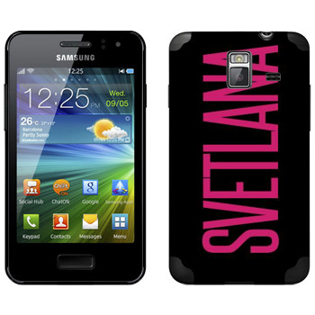  «Svetlana»   Samsung Wave M