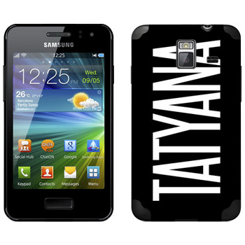  «Tatyana»   Samsung Wave M