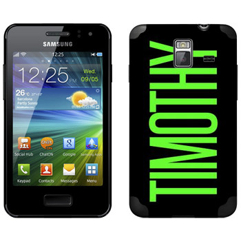   «Timothy»   Samsung Wave M