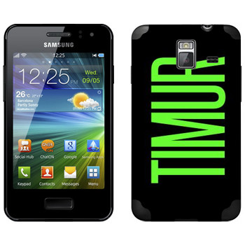   «Timur»   Samsung Wave M