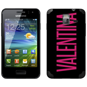   «Valentina»   Samsung Wave M