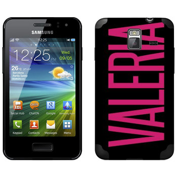   «Valeria»   Samsung Wave M