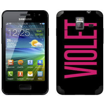   «Violet»   Samsung Wave M