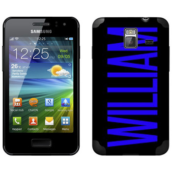   «William»   Samsung Wave M