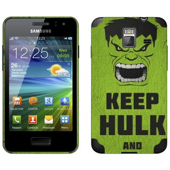   «Keep Hulk and»   Samsung Wave M