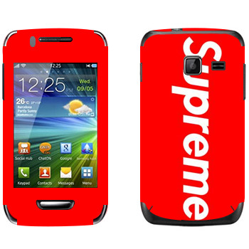   «Supreme   »   Samsung Wave Y