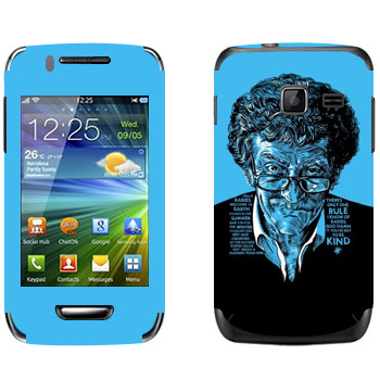   «Kurt Vonnegut : Got to be kind»   Samsung Wave Y