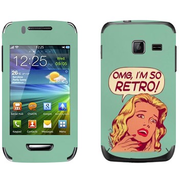   «OMG I'm So retro»   Samsung Wave Y