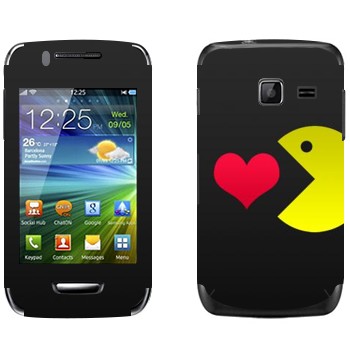   «I love Pacman»   Samsung Wave Y