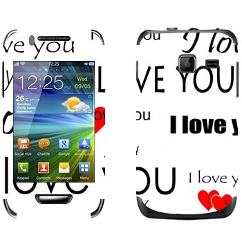   «I Love You -   »   Samsung Wave Y