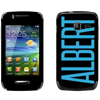   «Albert»   Samsung Wave Y