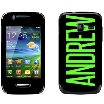   «Andrew»   Samsung Wave Y