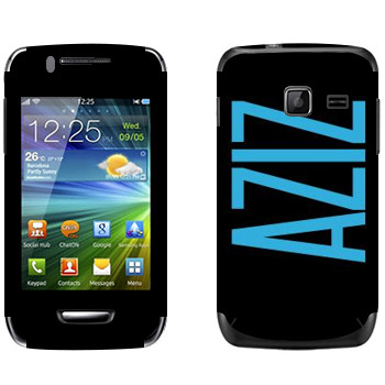   «Aziz»   Samsung Wave Y