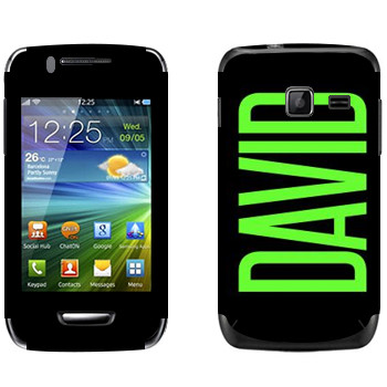   «David»   Samsung Wave Y