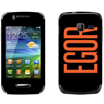   «Egor»   Samsung Wave Y