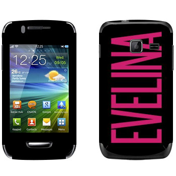   «Evelina»   Samsung Wave Y