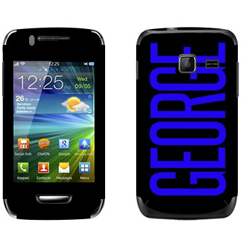   «George»   Samsung Wave Y