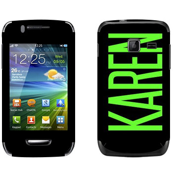   «Karen»   Samsung Wave Y