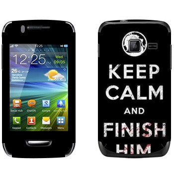   «Keep calm and Finish him Mortal Kombat»   Samsung Wave Y