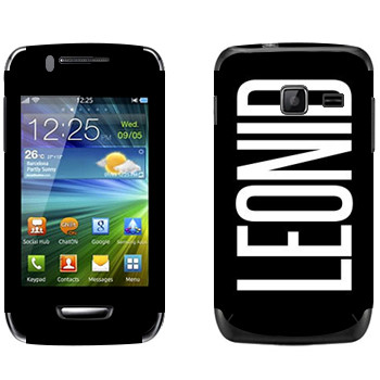   «Leonid»   Samsung Wave Y