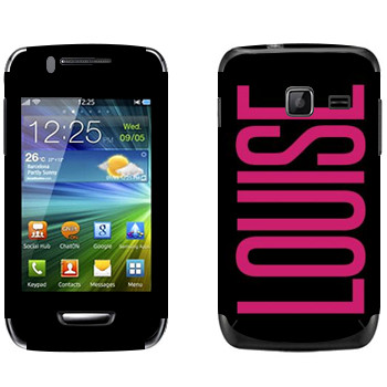   «Louise»   Samsung Wave Y