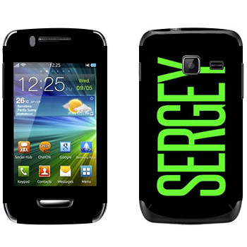   «Sergey»   Samsung Wave Y