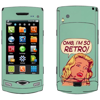   «OMG I'm So retro»   Samsung Wave S8500