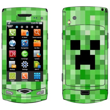   «Creeper face - Minecraft»   Samsung Wave S8500