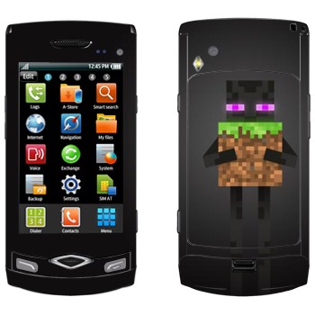   «Enderman - Minecraft»   Samsung Wave S8500