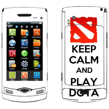   «Keep calm and Play DOTA»   Samsung Wave S8500