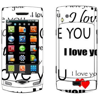   «I Love You -   »   Samsung Wave S8500
