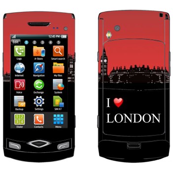   «I love London»   Samsung Wave S8500