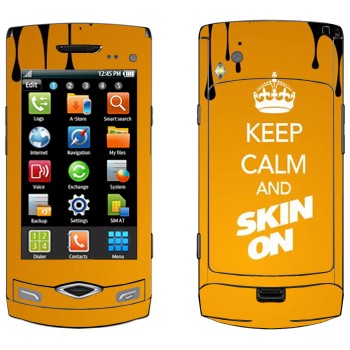   «Keep calm and Skinon»   Samsung Wave S8500