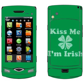   «Kiss me - I'm Irish»   Samsung Wave S8500