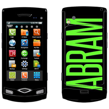   «Abram»   Samsung Wave S8500