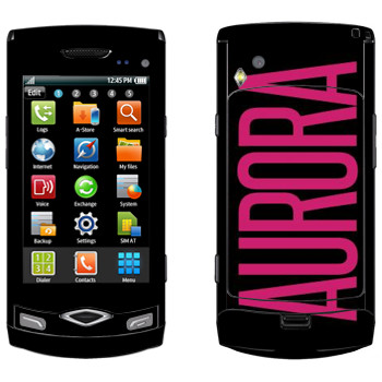   «Aurora»   Samsung Wave S8500