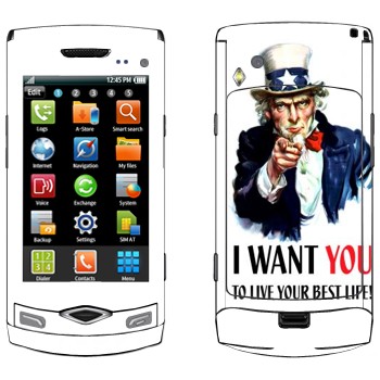   « : I want you!»   Samsung Wave S8500