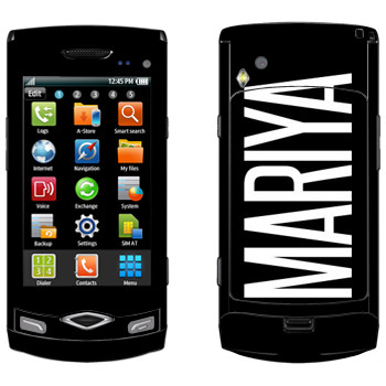   «Mariya»   Samsung Wave S8500