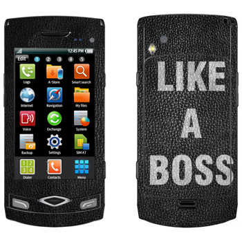   « Like A Boss»   Samsung Wave S8500