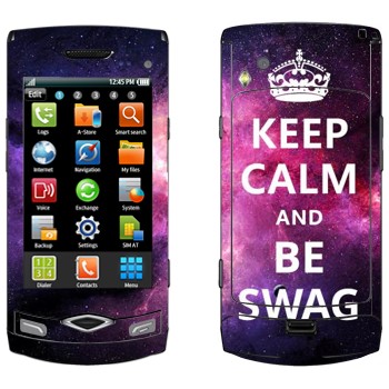   «Keep Calm and be SWAG»   Samsung Wave S8500