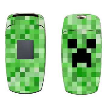   «Creeper face - Minecraft»   Samsung X500