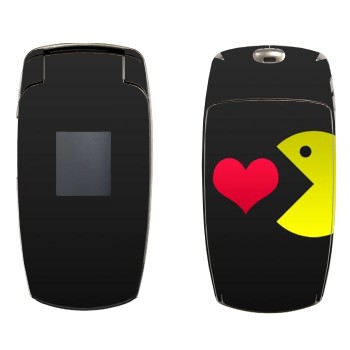   «I love Pacman»   Samsung X500