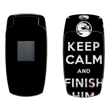   «Keep calm and Finish him Mortal Kombat»   Samsung X500