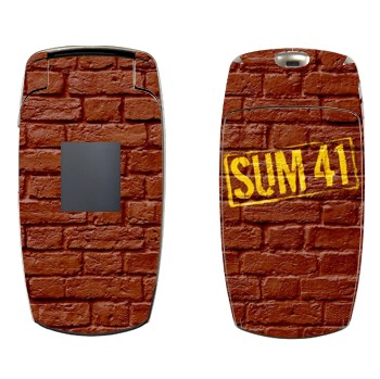   «- Sum 41»   Samsung X500