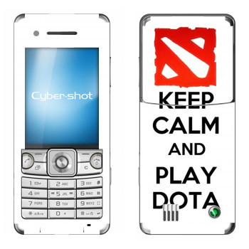   «Keep calm and Play DOTA»   Sony Ericsson C510