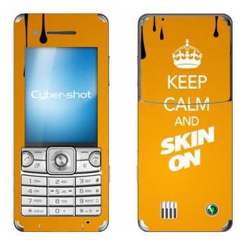   «Keep calm and Skinon»   Sony Ericsson C510