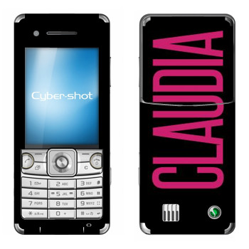   «Claudia»   Sony Ericsson C510